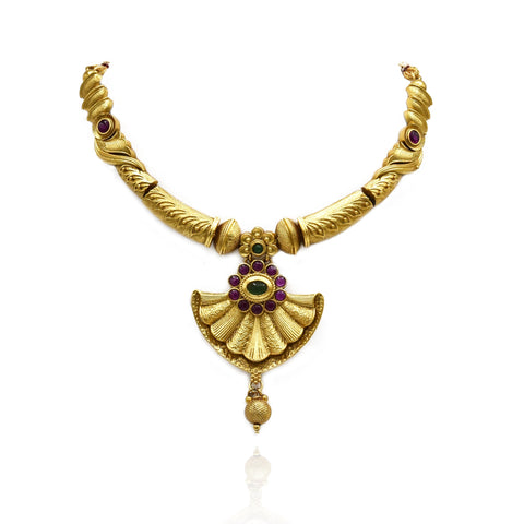 Kaasni Antique Gold Set - The Pashm