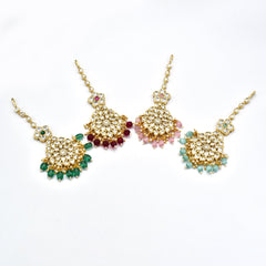 Rukhsana Kundan Polki Tikka - the Pashm