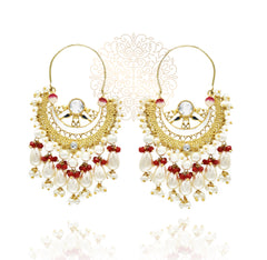 Rukhsar Pearl Drop Baliyan - The Pashm