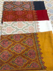 Embroidered Kalamkari Pashmina Wool Shawl - The Pashm