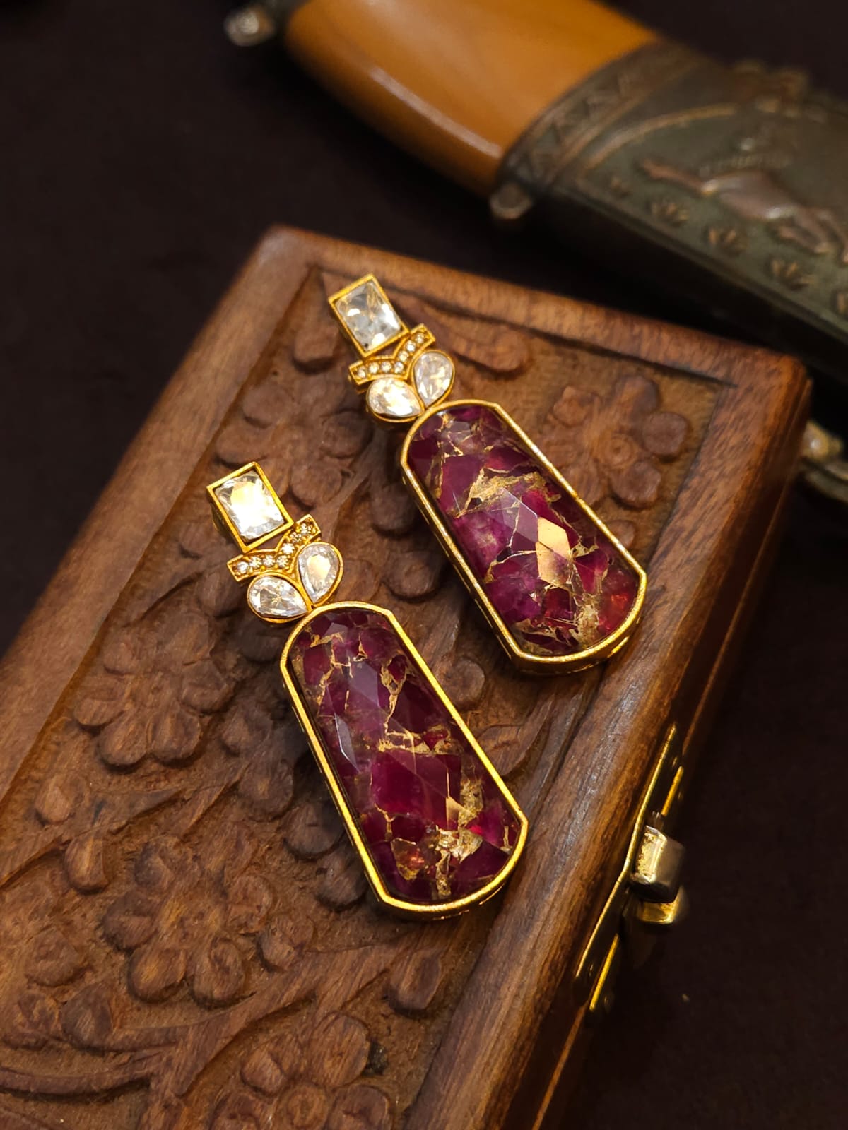 Vaidehi Mosaic Earrings - The Pashm