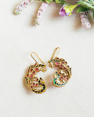 Mahira Antique Studded Earcuffs - The pashm