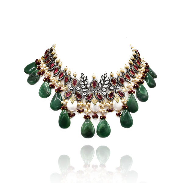 Indira Baroque Pearl Necklace - The Pashm