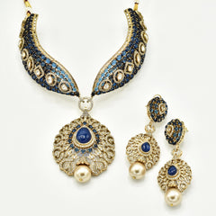 Zaafirah Majestic Stone Collar Necklace - The Pashm