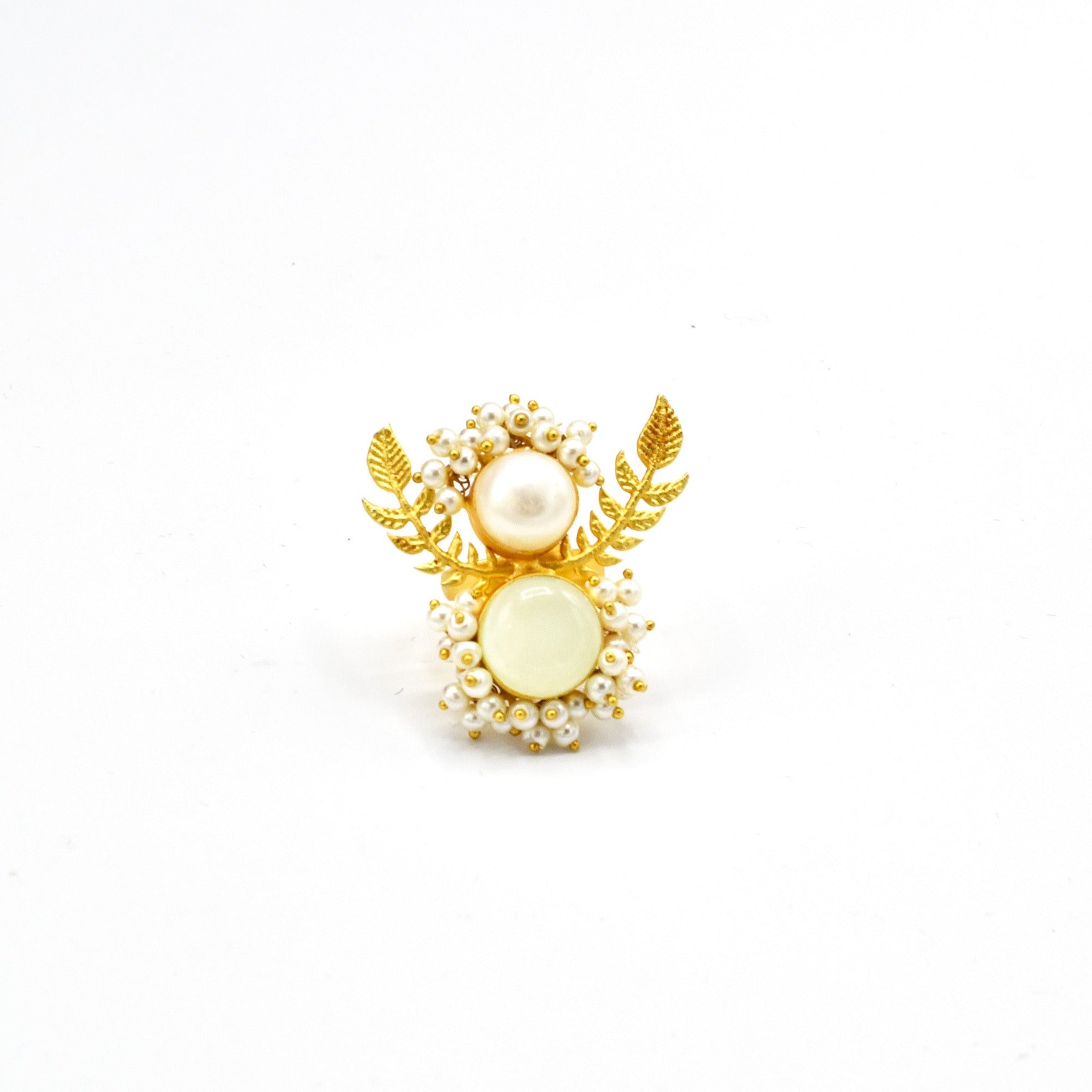 Samara Pearl Wreath Ring - The Pashm