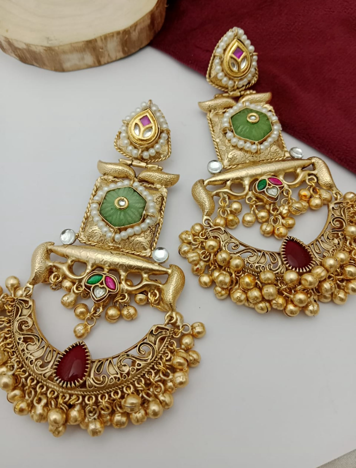 Nakashi Gold Fusion Earrings - The Pashm