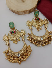 Devisha Gold Fusion Earrings - The pashm