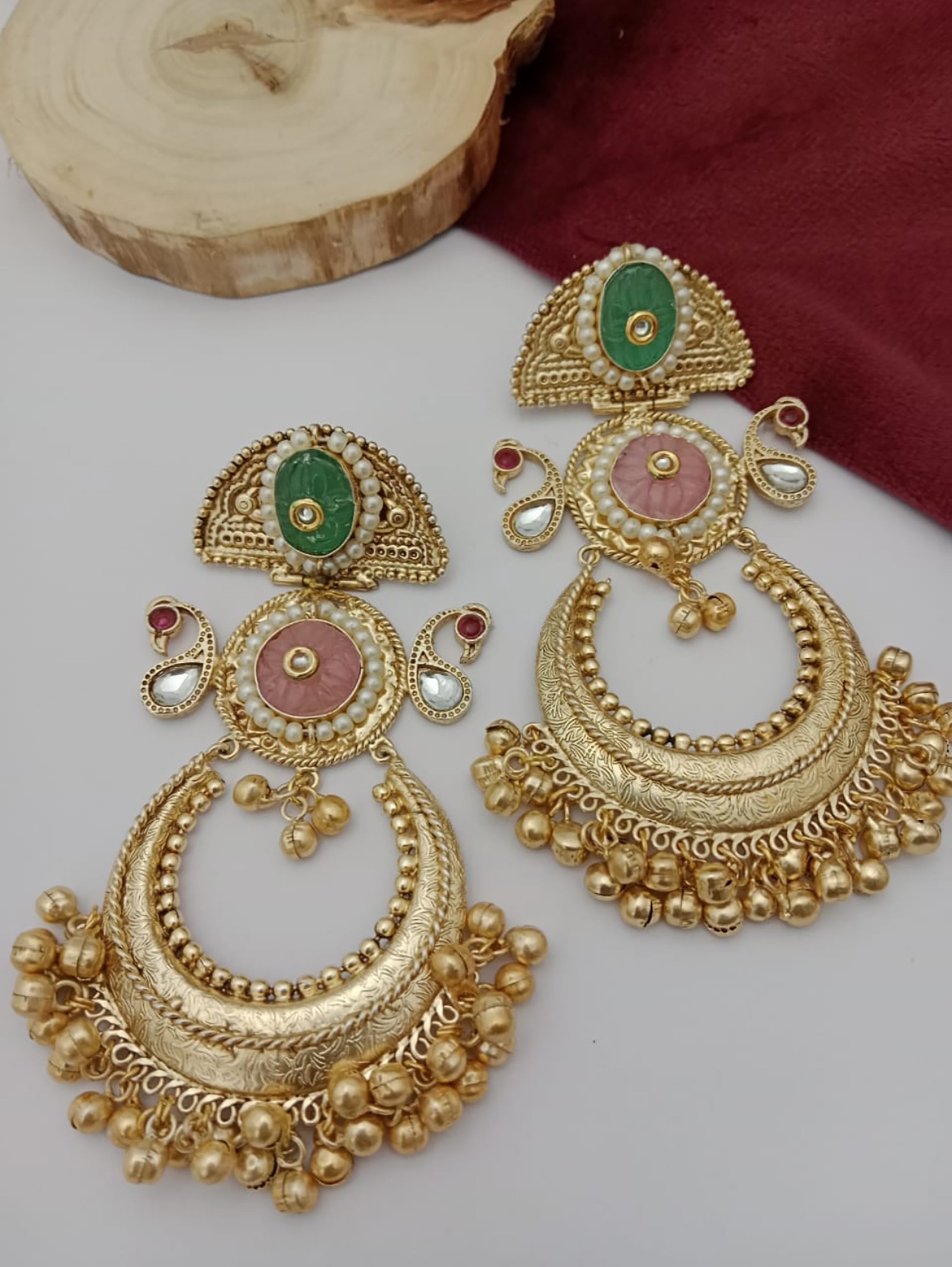 Nakashi Gold Fusion Earrings - The Pashm