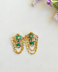 Lalita Layered Chain Earrings - The pashm