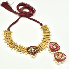 Ishaani Fusion Gold Set - The Pashm