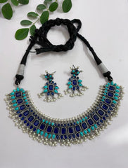 Omisha Studded Necklace  The Pashm
