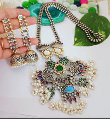 Kirti Fusion Pendant Set - The Pashm
