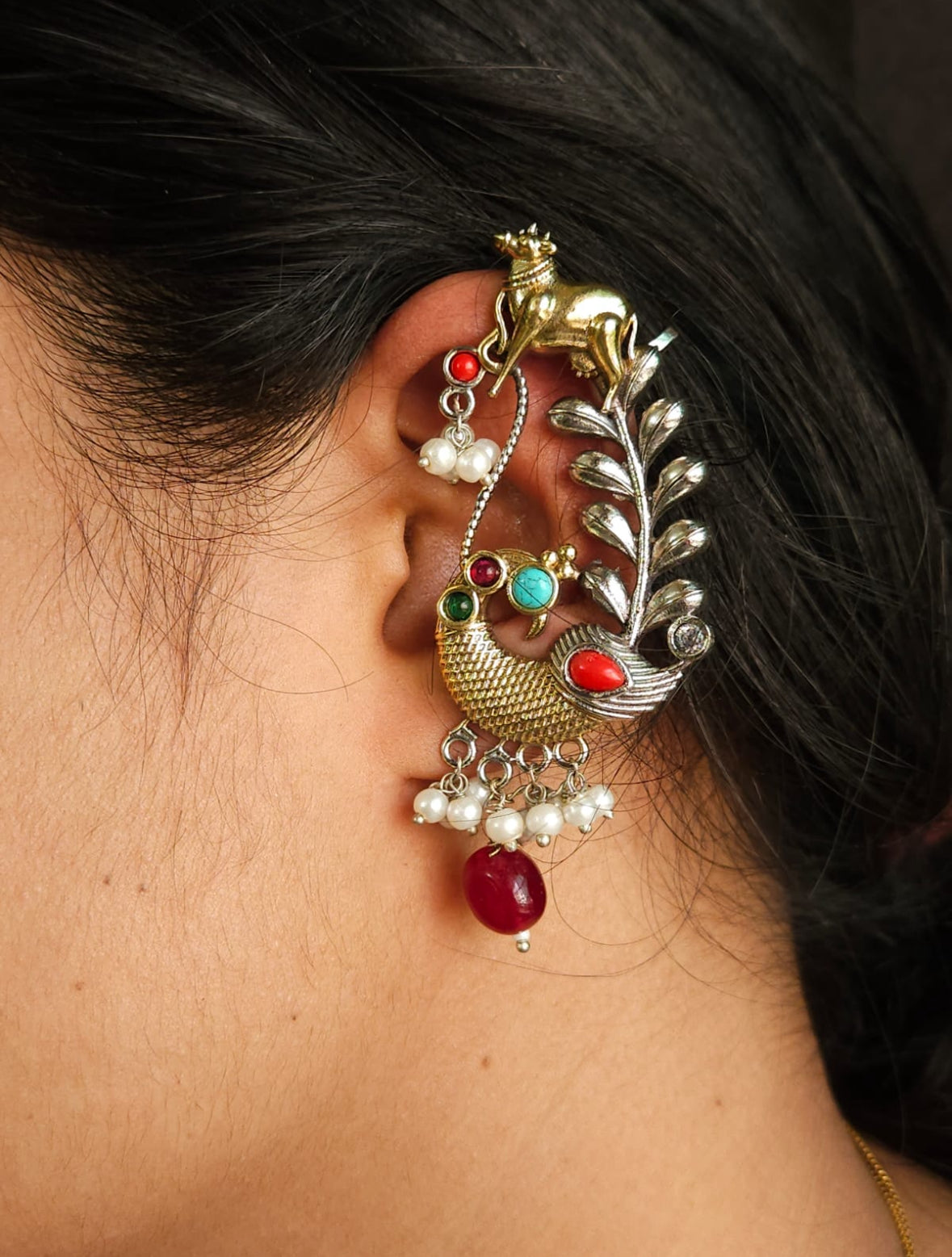 Rimsha Ear Cuff Earrings - The Pashm