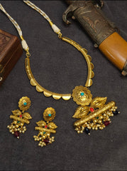 Lipika Fusion Gold Necklace - The Pashm