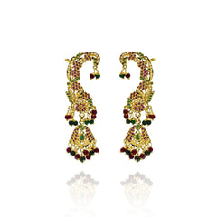 Sitara Jadau Earrings - The Pashm