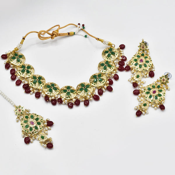 Mahira Jadau Necklace Set - The Pashm