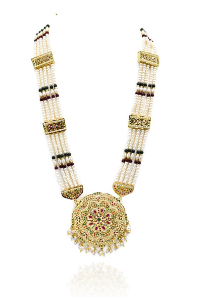 Musfira Jadau Multicolor Rani Haar - The Pashm