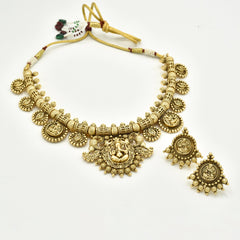 Shree Ganesha Temple Heritage Necklace - The pashm