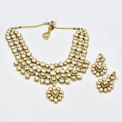 Maneet Kundan Necklace Set - The Pashm