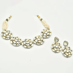 Parnavi Polki Choker - The Pashm