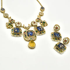 Enayat Mosaic Charms Necklace Set - The Pashm