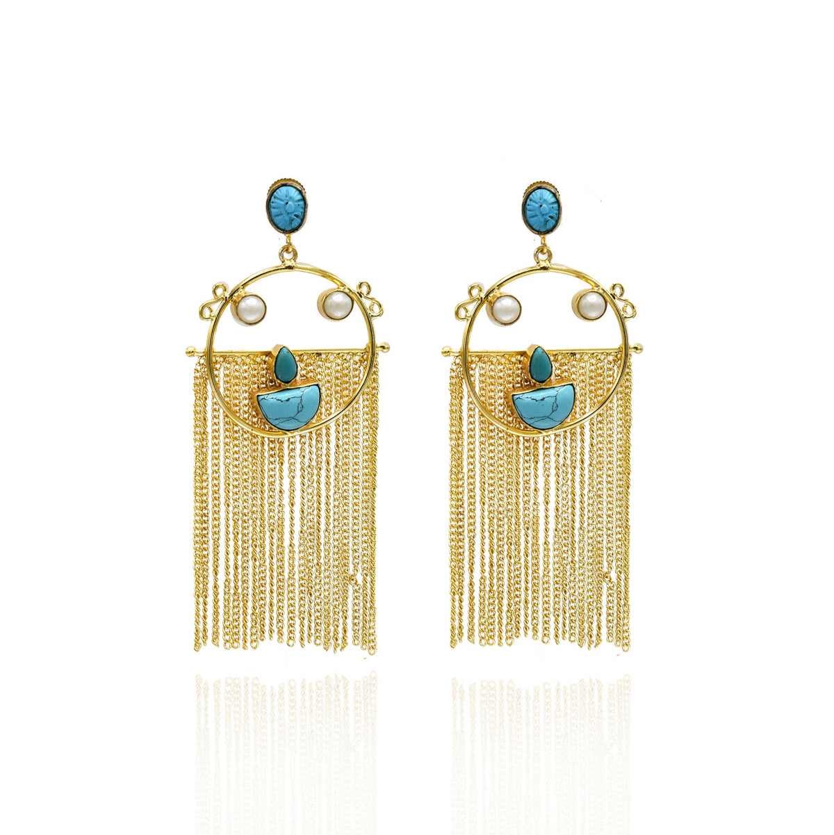 Nouri Tassel Earrings - The Pashm
