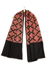 Diamond Paisley Sozni Pashmina Stole