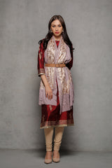 Silk Embroidery Wrap - The Pashm