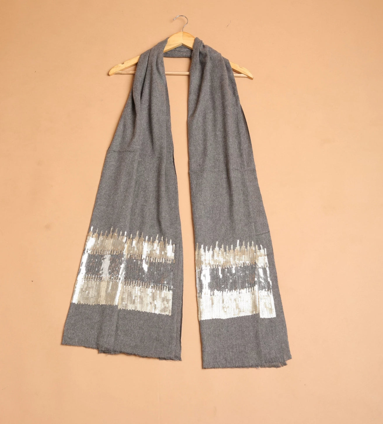 Two Color Sequin Wrap - The Pashm