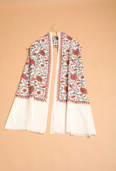 Butterfly Embroidery Pashmina Stole - The Pashm