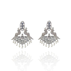 Gagan Zirconia Earrings - The Pashm