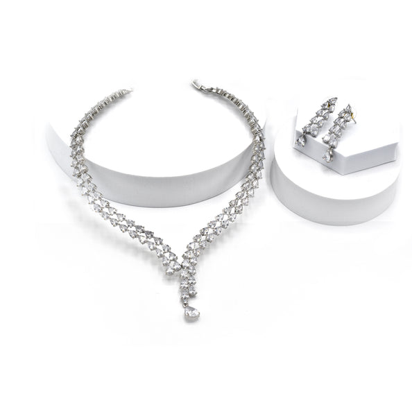 Zaina American Diamond Necklace Set
