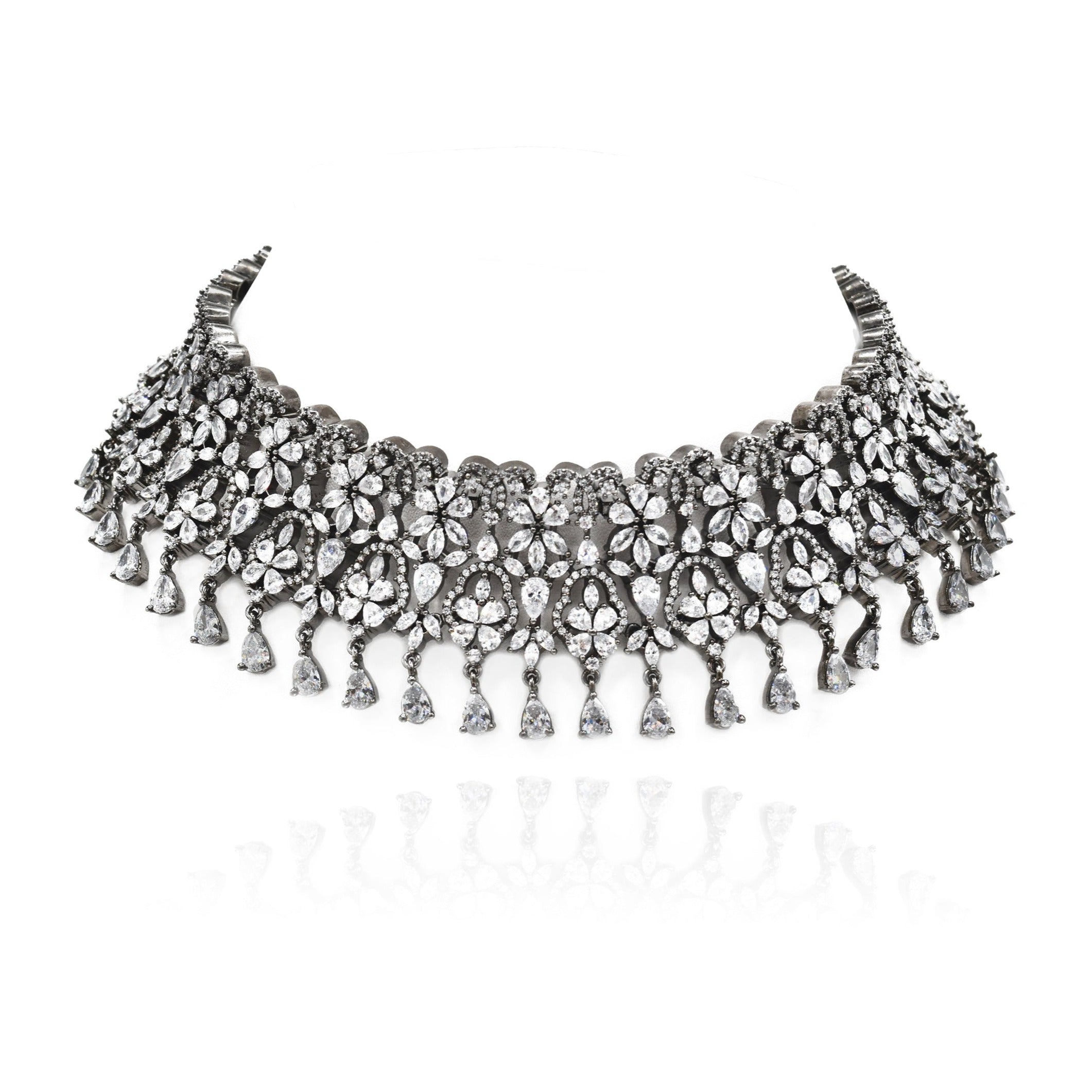 Lanesha Antique Victorian AD Choker Set - The Pashm