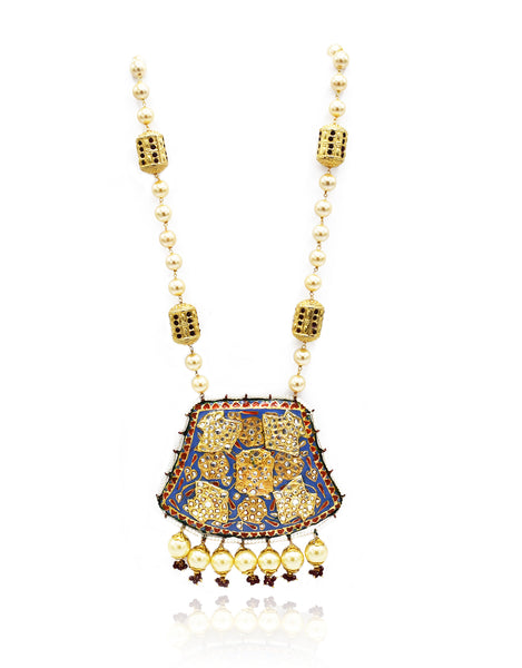 Indrani Reversible Necklace Set - The Pashm