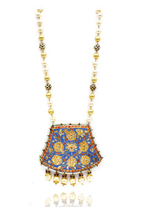 Gayatri Reversible Necklace Set - The Pashm