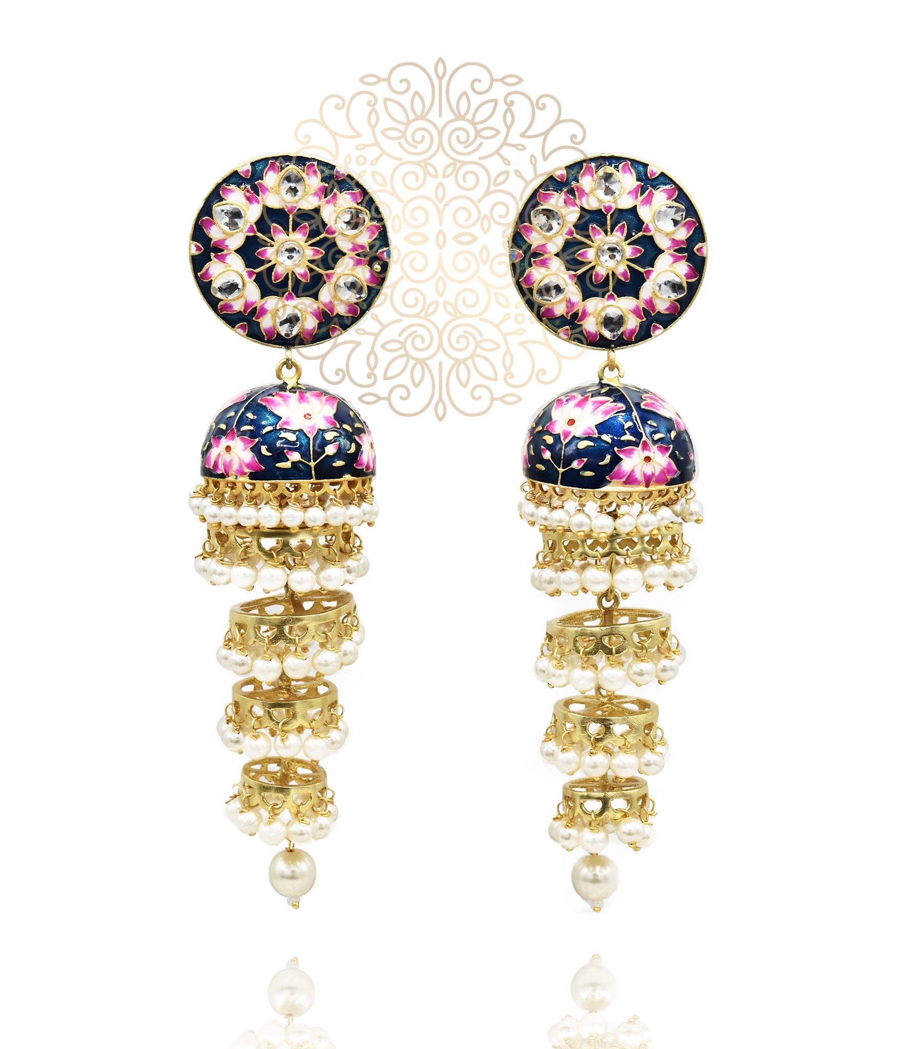 Maahi Meena Earrings - The Pashm