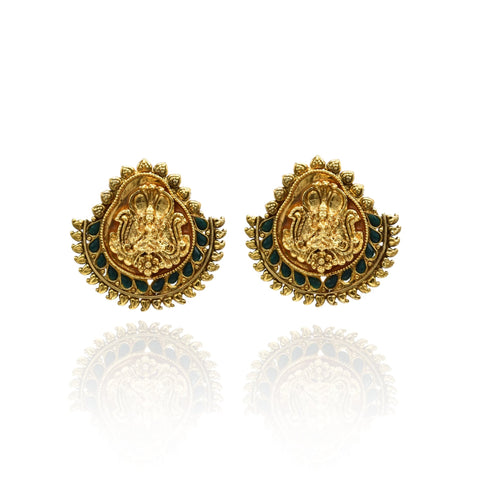 Devi Temple Earrings - The Pashm