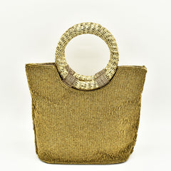 Wavy Crystal Pearl Bag - The Pashm