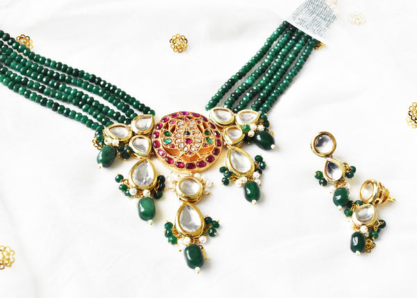 Zaheen Necklace Set - The Pashm
