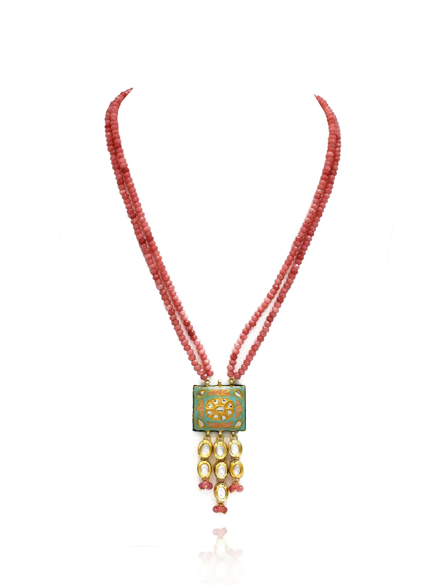 Mahi Lac Pendant Set - The Pashm