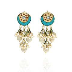 Mandira Mosaic Studded Kundan Set - The Pashm