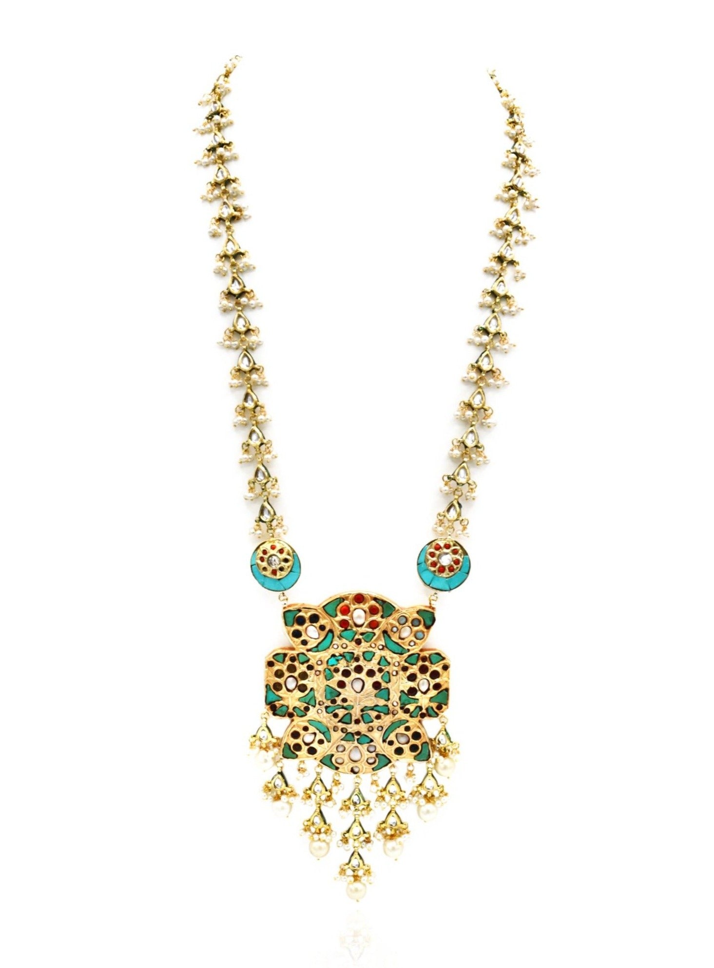 Mandira Mosaic Studded Kundan Set - The Pashm