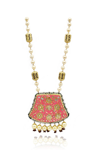 Indrani Reversible Necklace Set - The Pashm