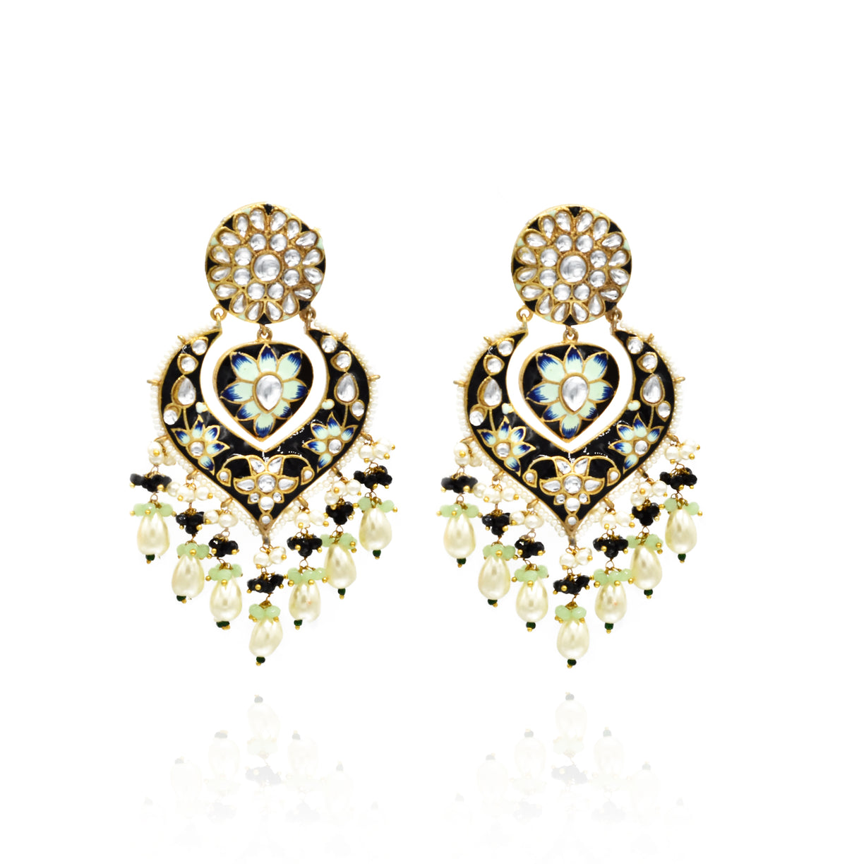 Paarvi Meenakari Earrings