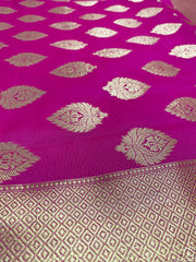 Palm Leaf Weave Banarasi Dupatta