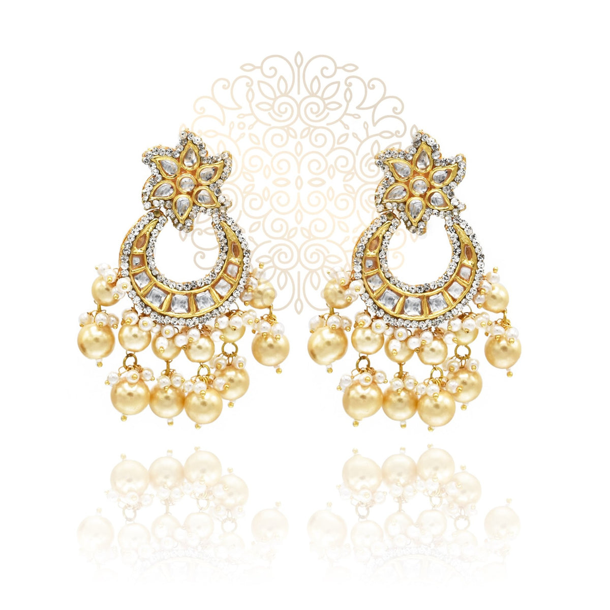 Tara Kundan Studded Earrings