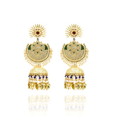 Sarah Jhumka Earrings - The Pashm