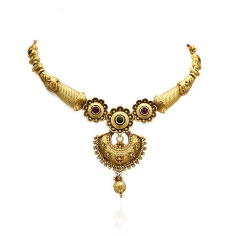 Sayuri Antique Gold Temple Set