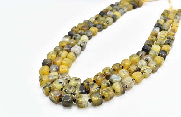 Zaina Tortoise Shell Beads Necklace - The Pashm
