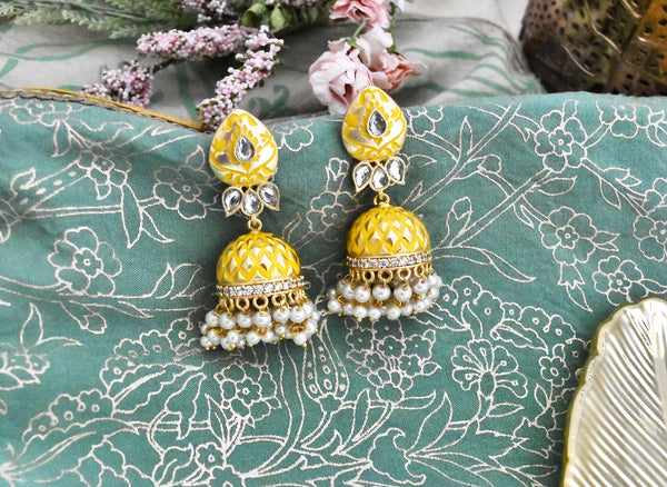 Rimsha Meena Traditional Earrings - The Pashm